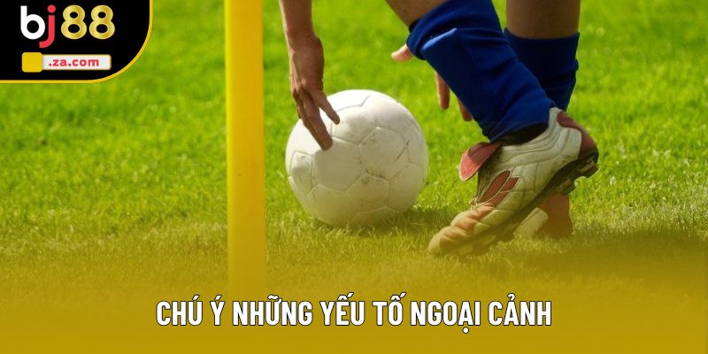 Chú ý những yếu tố ngoại cảnh Chú ý những yếu tố ngoại cảnh